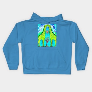 Giraffe Kisses Kids Hoodie